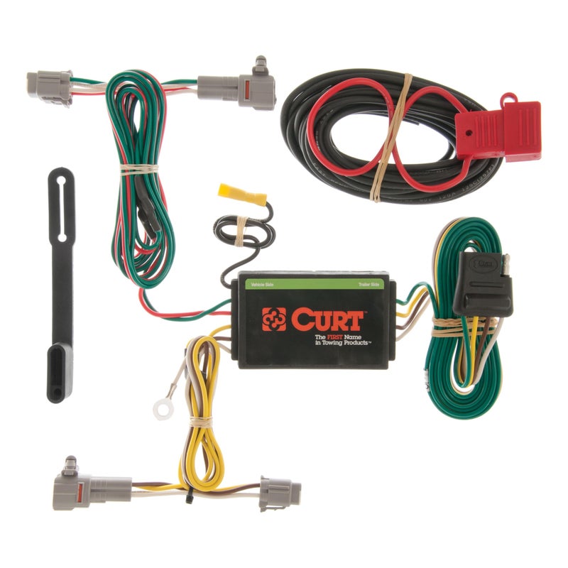 CURT 56111 Vehicle-Side Custom 4-Pin Trailer Wiring Harness - Image 1
